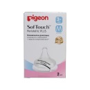 Pigeon соска SofTouch Peristaltic Plus, размер M (3+мес), 2 шт