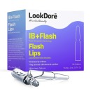 Look Dore концентрированная сыворотка в ампулах для губ IB+FLASH AMPOULES FLASH LIPS , 10 x 2 ml