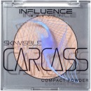 Influence Beauty пудра компактная Skinvisible carcass, тон 02, Светло-бежевый, 4 гр
