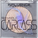 Influence Beauty пудра компактная Skinvisible carcass, тон 01, Бело-бежевый, 4 гр