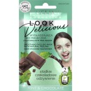 Eveline bio маска для лица Разглаживающая с натуральным скрабом Mint&Chocolate, серии Look Delicious, 10 мл