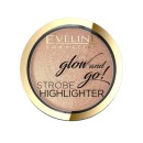 Eveline хайлайтер запеченный, серии Glow and Go!, тон: 02 Gentle gold,8,5 г