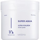 MISSHA тонер-пэды для лица Super Aqua Ultra Hyalron увлажняющие, 90 шт