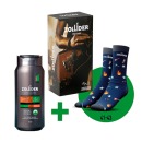 Zollider подарочный набор гель-шампунь Green Wood и носки, 250 мл