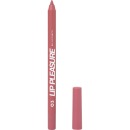 карандаш для губ Lip Pleasure гелевый, стойкий, ровный контур, тон 03, genius - розово-красный,1.35 г