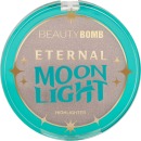 Beauty Bomb хайлайтер «Eternal Moon Light», тон 01, холодный дуохомный оттенок – пудровая роза с лимонно-бирюзовым отблеском