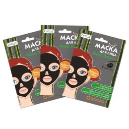 Cettua маска для лица с экстрактом бамбукового угля