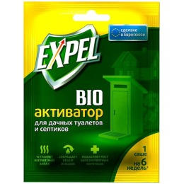 Expel биоактиватор для дачных туалетов и септиков, саше