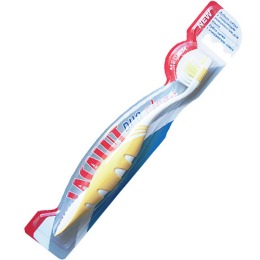 Lacalut зубная щетка Medium с очищающей поверхностью для языка
