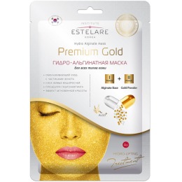 Estelare гидроальгинатная маска "Premium Gold" для всех типов кожи