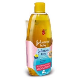 Johnson`s baby шампунь  + детский крем для интенсивного увлажнения "От макушки до пяточек"