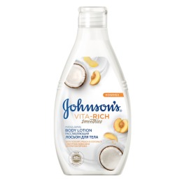 Johnson`s лосьон для тела "VITA-RICH. Расслабляющий" с йогуртом, кокосом и экстрактом персика