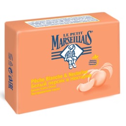 Le Petit Marseillais мыло "Белый персик и нектарин" экстромягкое