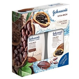 Johnson`s подарочный набор "VITA-RICH. Питательный" с маслом какао