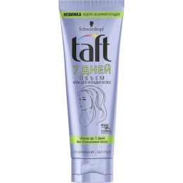 Taft крем для укладки волос "7 дней объем"