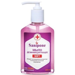 Sanipone мыло жидкое "Soft с ароматом Розы"