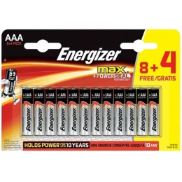 Energizer батарейки "MAX E92" щелочные, ААА