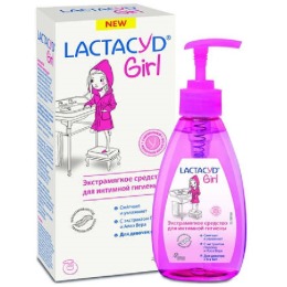 Lactacyd Girl средство интимной гигиены для девочек