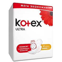 Kotex прокладки гигиенические "Ultra normal" сеточка