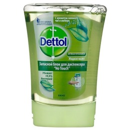 Dettol жидкое мыло для рук с ароматом Зеленого чая и имбиря, запасной блок