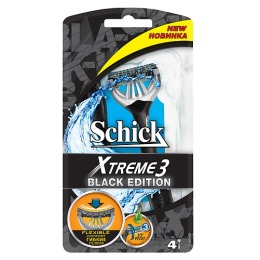 Schick станок одноразовый "Xtreme 3 Black Edition" мужской