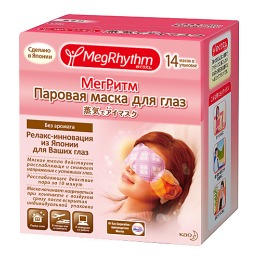 MegRhythm паровая маска для глаз (Без запаха)