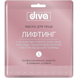 Diva маска для лица "Лифтинг" на тканевой основе