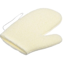 Банные штучки губка-рукавица с экстрактом тофу