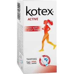 Kotex тампоны "Active Super"