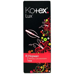 Kotex Тампоны "Lux Normal", 8 шт