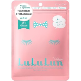Lululun маска для лица увлажняющая Face Mask Pink