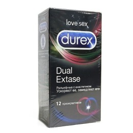 Durex презервативы "Dual Extase. Emoji"