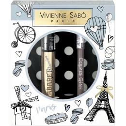 Vivienne Sabo набор: тушь "Cabaret premiere"' тон 01 + карандаш для бровей "Coup de Genie" тон 001