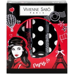 Vivienne Sabo набор: тушь для ресниц "Mon general" тон 1 + карандаш для глаз "Regard Сoquet" тон 301