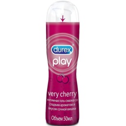 Durex гель-смазка интимная "Play Very Cherry" со сладким ароматом вишни