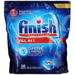 finish таблетки для посудомоечных машин "All in1. Shine&Protect"