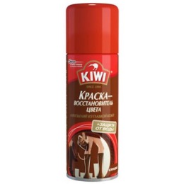 Kiwi спрей восстанавливающий для гладкой кожи обуви и одежды, коричневый