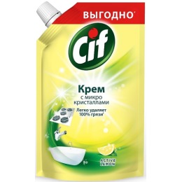 Cif крем чистящий "Active Lemon"