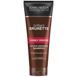 John Frieda шампунь "Brilliant Brunette. Visibly Deeper" для создания насыщенного оттенка темных волос