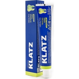 Klatz Health зубная паста "Целебные травы" без фтора