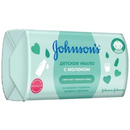 Johnson`s baby мыло "С экстрактом натурального молочка", 100 г