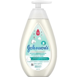 Johnson`s baby детский шампунь и пенка для мытья и купания "Нежность хлопка"
