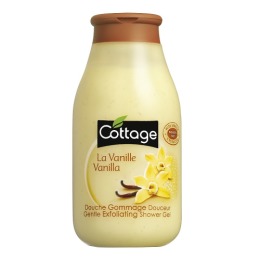 Cottage гель для душа "Vanilla. Ваниль" отшелушивающий