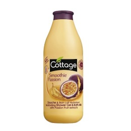 Cottage гель для душа & пена для ванн "Milk with Passion Fruit extracts. Маракуя" увлажняющий