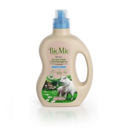 BioMio экологичный гель и пятновыводитель для стирки белья "BIO-2-IN-1", без запаха
