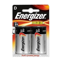 Energizer батарейка алкалиновая Max HR20/E95 тип D