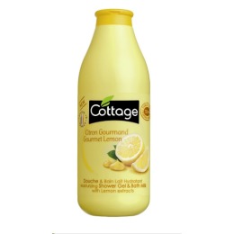 Cottage гель для душа увлажняющий & Пена для ванн "Лимон"