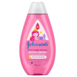 Johnson`s baby шампунь "Блестящие локоны"