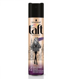 Taft лак для волос "Стиль большого города Бесподобный Будапешт шикарный объем", сверхсильная