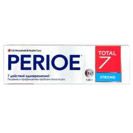 Perioe LG зубная паста комплексного действия "Total 7 Strong"